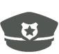 Police Cap Icon